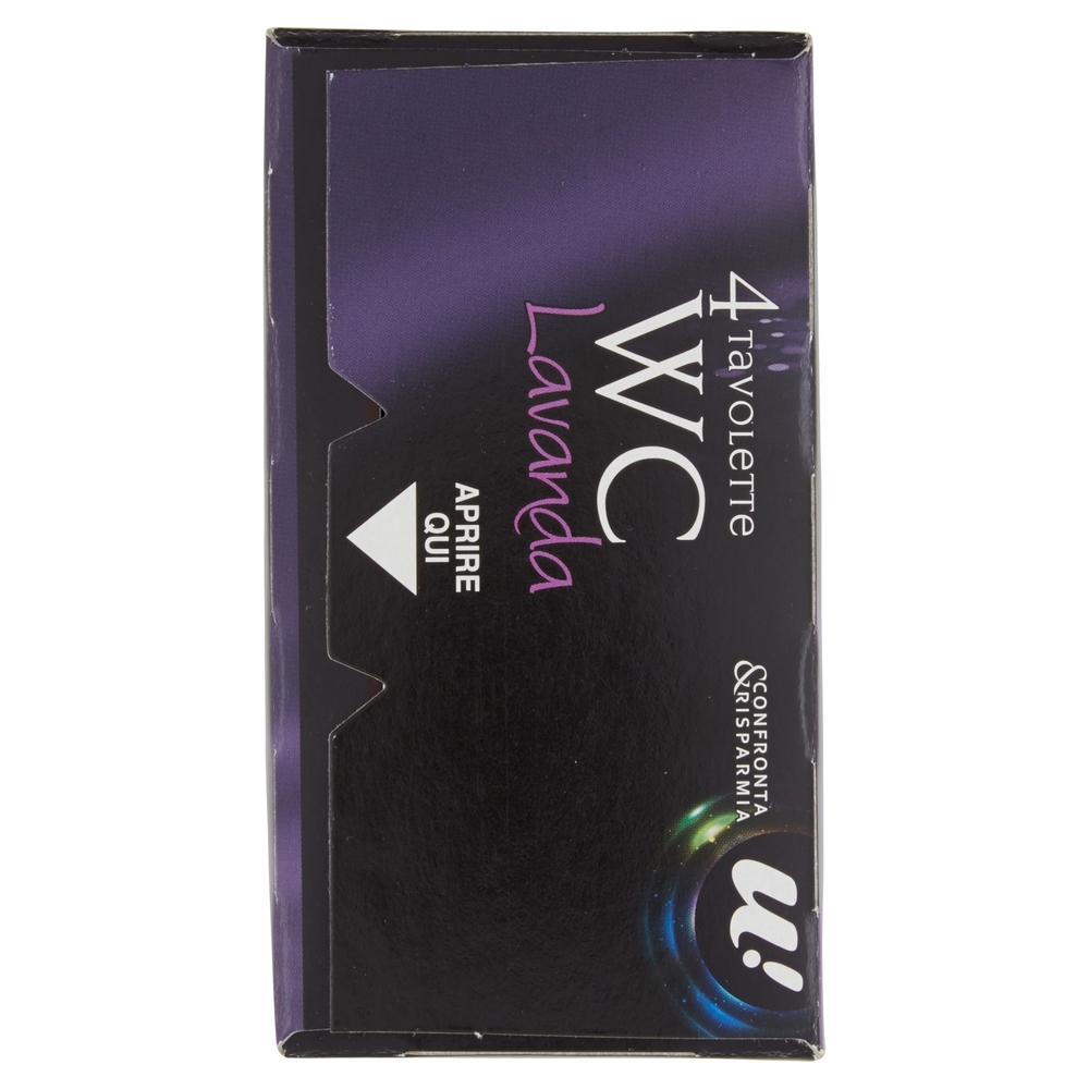 4 TAVOLETTE WC LAVANDA U! Confronta&Risparmia